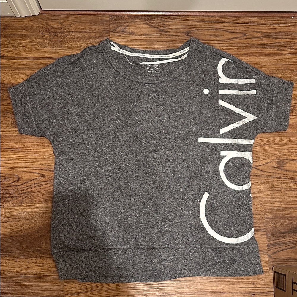 Calvin Klein Womens Performance Logo T-Shirt Medium